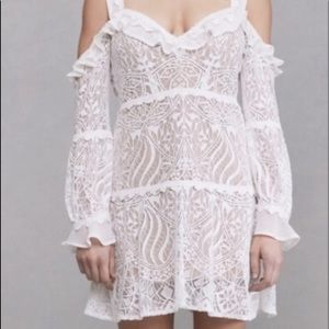 RARE FLL Bridget white dress (for love and lemons)